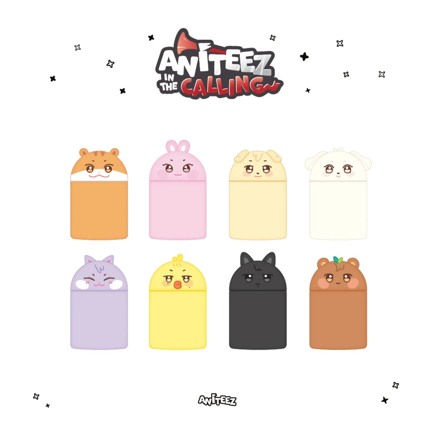 [PRE-ORDER] ATEEZ - OFFICIAL MD [ANITEEZ IN THE CALLING] MINI DESK TRASH BIN