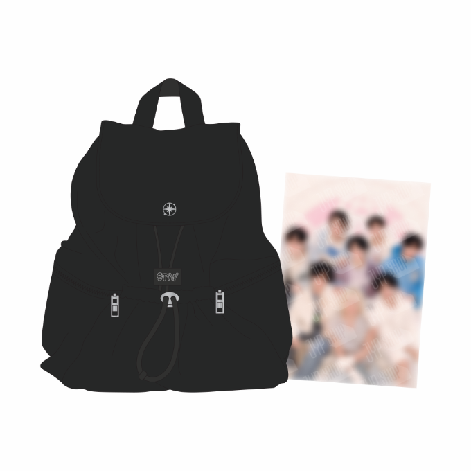 STRAY KIDS - 5TH FANMEETING OFFICAL MD [SKZ 5'CLOCK] BACKPACK