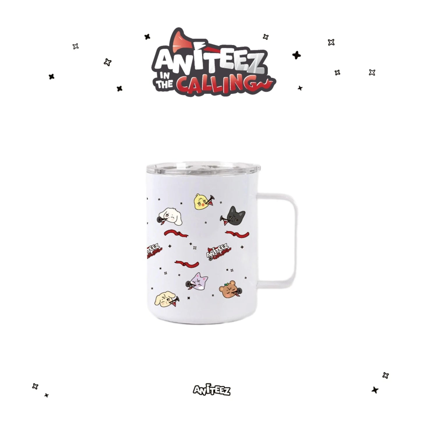 [PRE-ORDER] ATEEZ - OFFICIAL MD [ANITEEZ IN THE CALLING] STAINLESS MUG