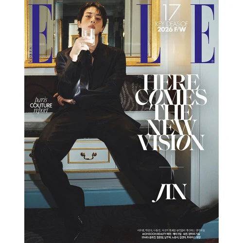 [PRE-ORDER] ELLE KOREA AUGUST 2026 COVER [JIN]