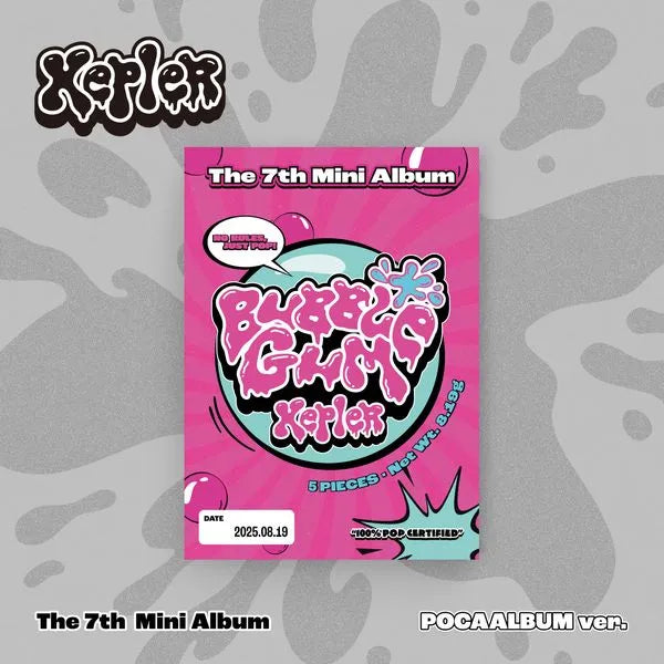 KEP1ER - THE 7TH MINI ALBUM [BUBBLE GUM] (POCA ALBUM VER.)