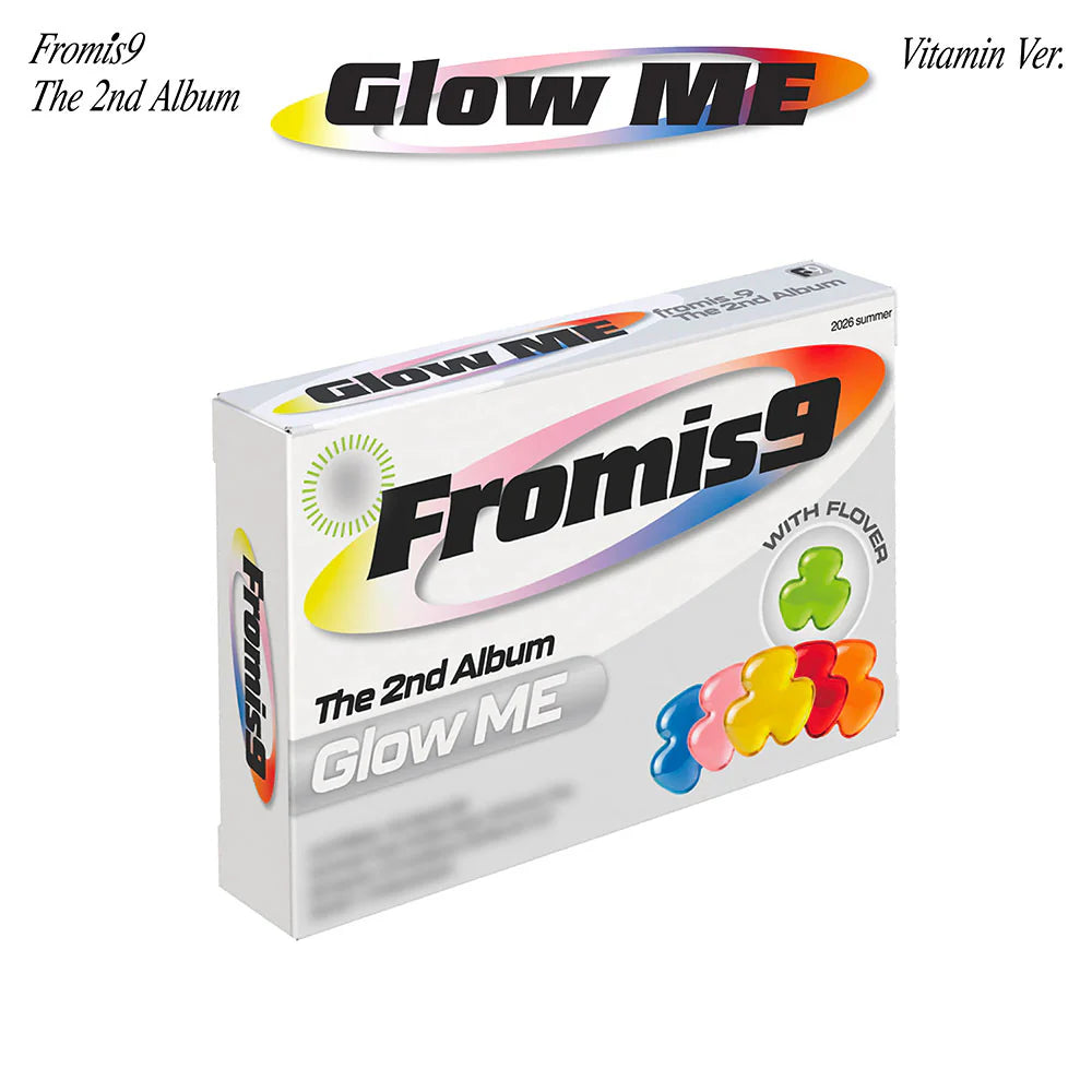 [PRE-ORDER] FROMIS_9 - THE 2ND ALBUM [GLOW ME] (VITAMIN VER.)