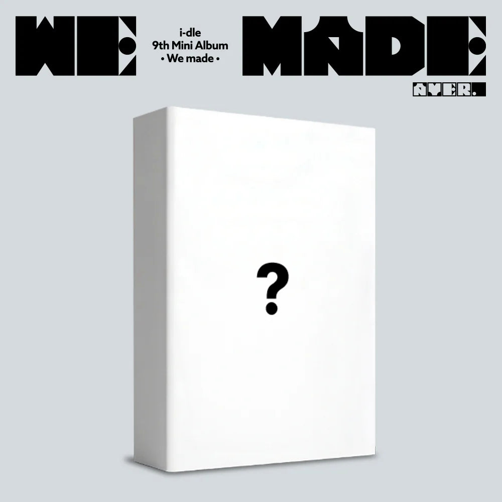 [PRE-ORDER] I-DLE - 9TH MINI ALBUM [WE MADE] (A VER.)