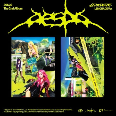 AESPA - 2ND ALBUM [LEMONADE] (LEMONADE VER.)