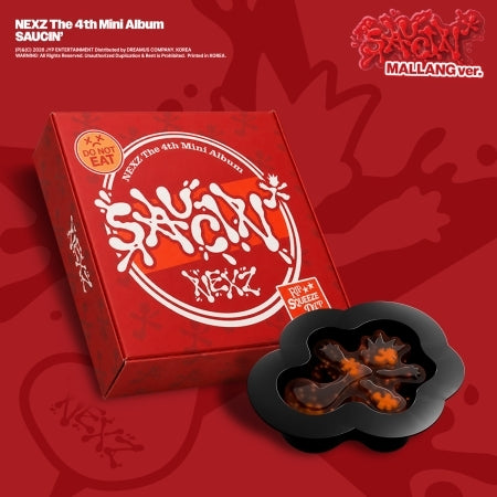 [PRE-ORDER] NEXZ - 4TH MINI ALBUM [SAUCIN'] (MALLANG VER.)