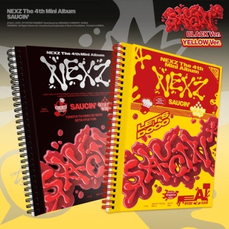 [PRE-ORDER] NEXZ - 4TH MINI ALBUM [SAUCIN']