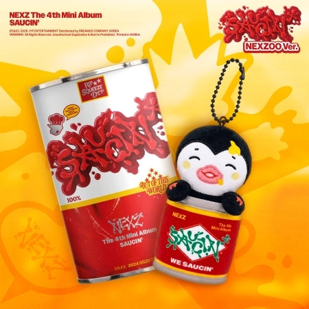 [PRE-ORDER] NEXZ - 4TH MINI ALBUM [SAUCIN'] (NEXZOO VER.)