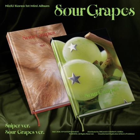 [PRE-ORDER] NIZIU - 1ST KR MINI ALBUM [SOUR GRAPES]