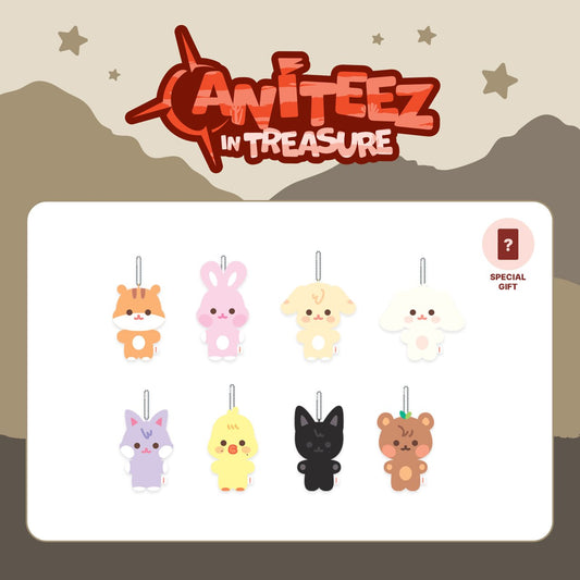 ATEEZ - OFFICIAL MD [ANITEEZ IN TREASURE] FLAT-FUR PLUSH