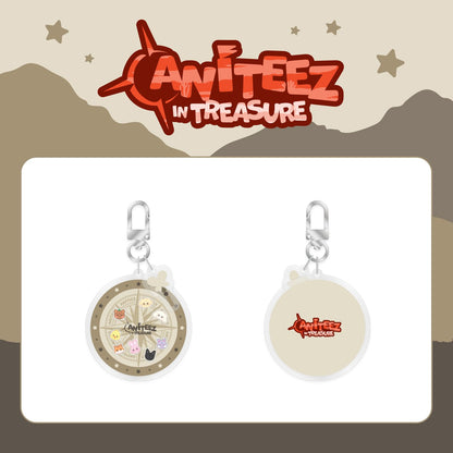 ATEEZ - OFFICIAL MD [ANITEEZ IN TREASURE] SHAKER KEYRING
