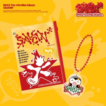 [PRE-ORDER] NEXZ - 4TH MINI ALBUM [SAUCIN'] (PHOTO PACK VER.)
