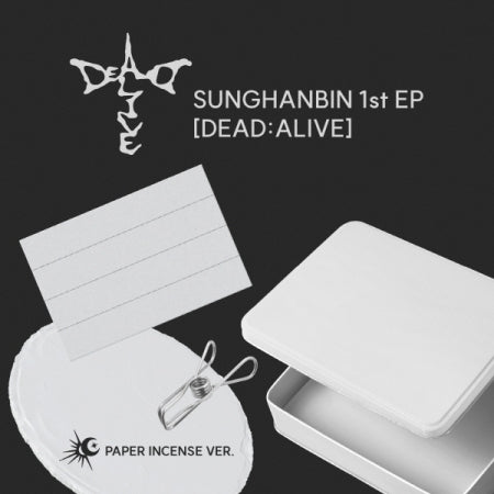 [PRE-ORDER] SUNG HANBIN - 1ST EP ALBUM [DEAD:ALIVE] (PAPER INCENSE VER.)