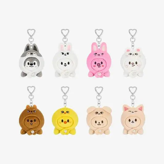 STRAY KIDS - [DOMINATE: CELEBRATE OFFICIAL MD] SKZOO KEYRING LYING VER.
