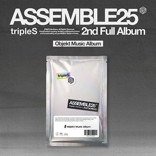 TRIPLES - 2ND FULL ALBUM [ASSEMBLE25] (OBJEKT MUSIC ALBUM VER.)