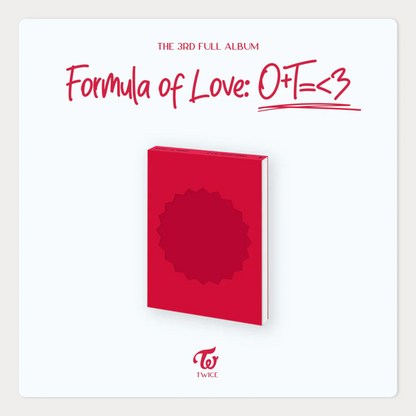 TWICE - VOL.3 [FORMULA OF LOVE: O + T = <3]