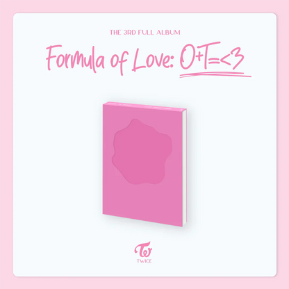 TWICE - VOL.3 [FORMULA OF LOVE: O + T = <3]