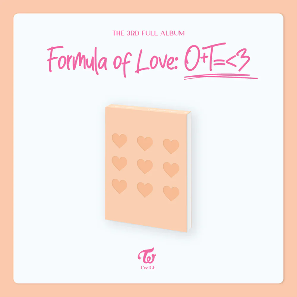 TWICE - VOL.3 [FORMULA OF LOVE: O + T = <3]
