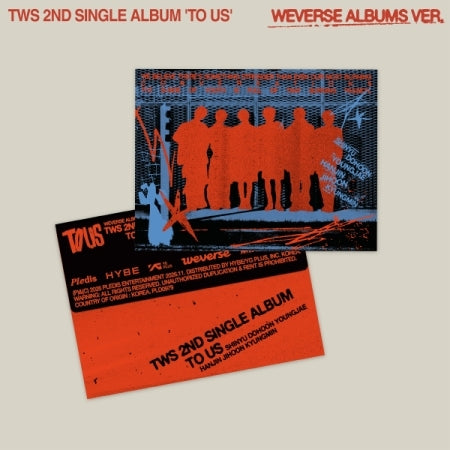 [PRE-ORDER] TWS - 2ND SINGLE ALBUM [TO US] (WEVERSE ALBUMS VER.)