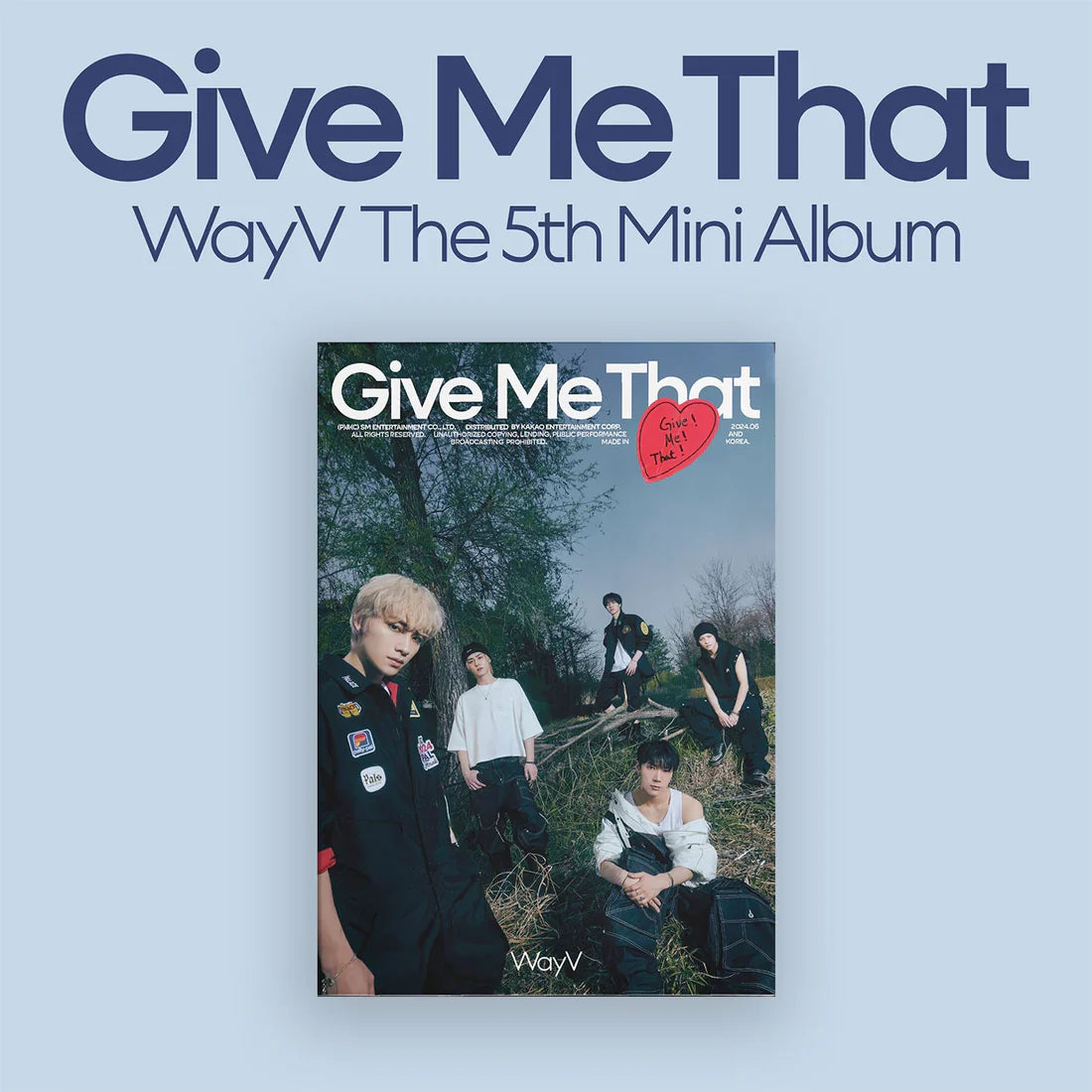 WAYV - 5TH MINI ALBUM [GIVE ME THAT] (PHOTOBOOK VER.)