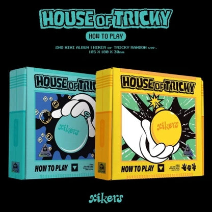 XIKERS - 2ND MINI ALBUM [HOUSE OF TRICKY: HOW TO PLAY] (HELLO82 POP-UP EXCLUSIVE VER.)